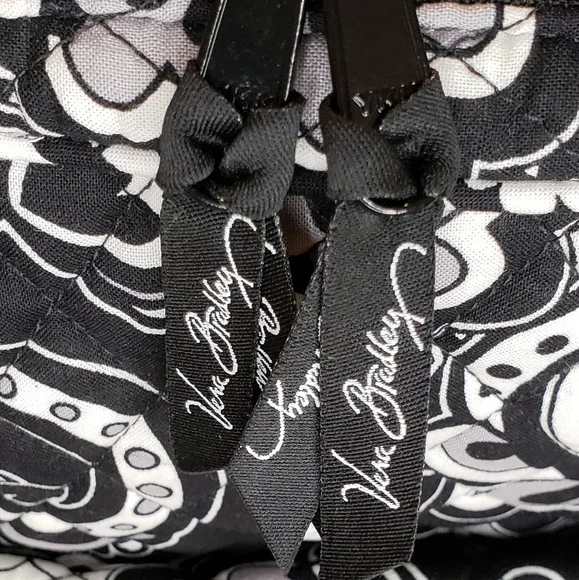 Vera Bradley Midnight Paisley Turnlock Satchel - Picture 5 of 11